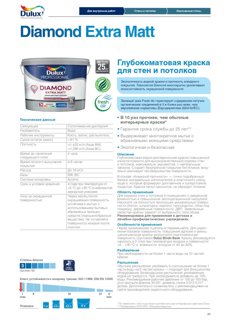 Dulux Diamond Extra Matt