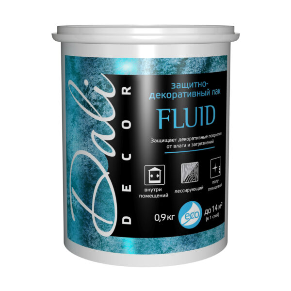 Лак акриловый Dali Decor Fluid 0,9 kg