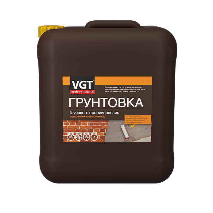 VGT ВД-АК-0301 грунтовка глубокого проникновения для внутренних и наружных работ