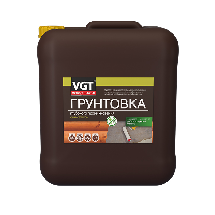 VGT ВД-АК-0301 грунтовка глубокого проникновения с антисептиком