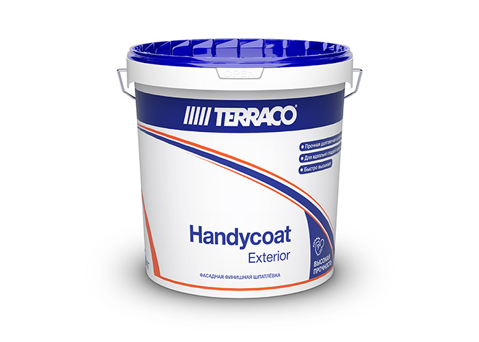 Terraco Handycoat Exterior шпатлевка финишная для фасадных работ