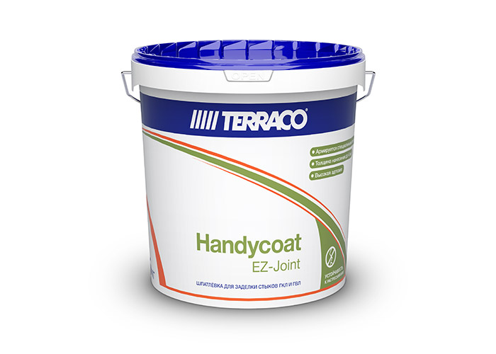 Terraco Handycoat EZ-Joint шпатлёвка для заделки стыков ГКЛ и ГВЛ