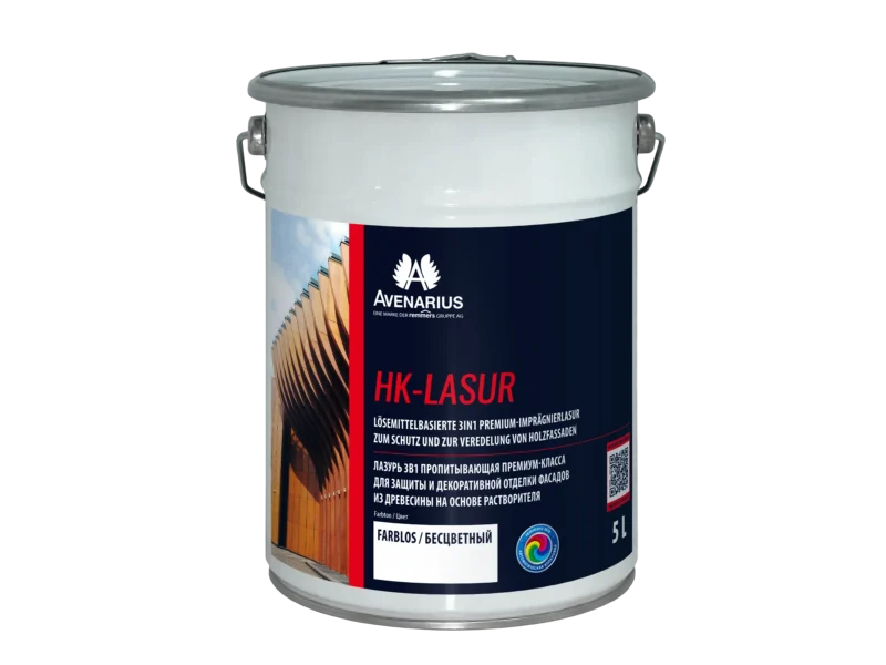 Avenarius HK-Lasur лазурь 3 в 1 пропитывающая для древесины