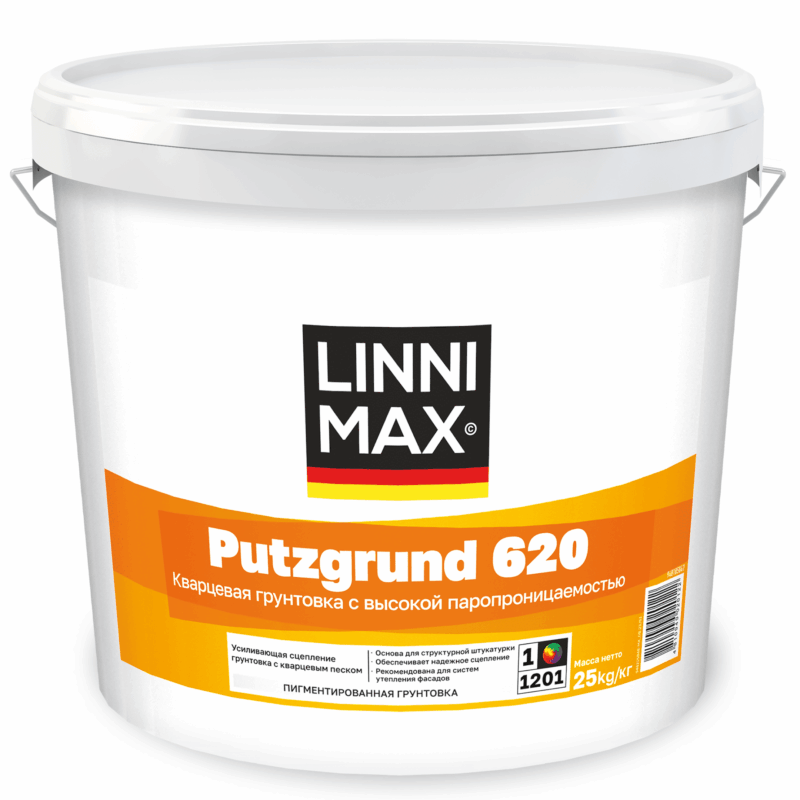 Linnimax Putzgrung 620 грунтовка  для внутренних и наружных работ 