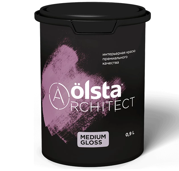 Olsta Architect Medium Gloss глянцевая интерьерная краска