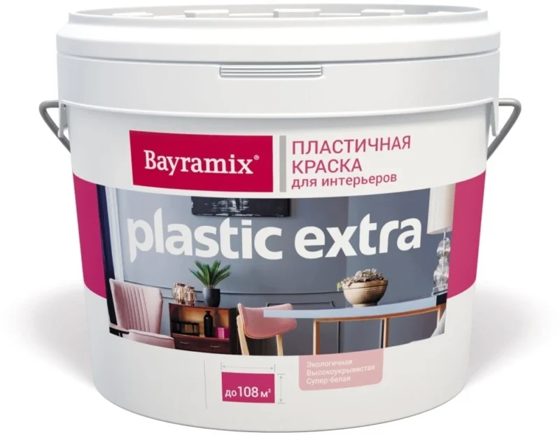 Bayramix Plastic Extra матовая интерьерная краска