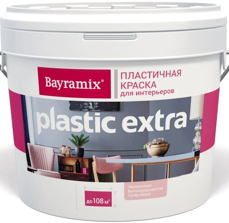 Bayramix Plastic Extra матовая интерьерная краска