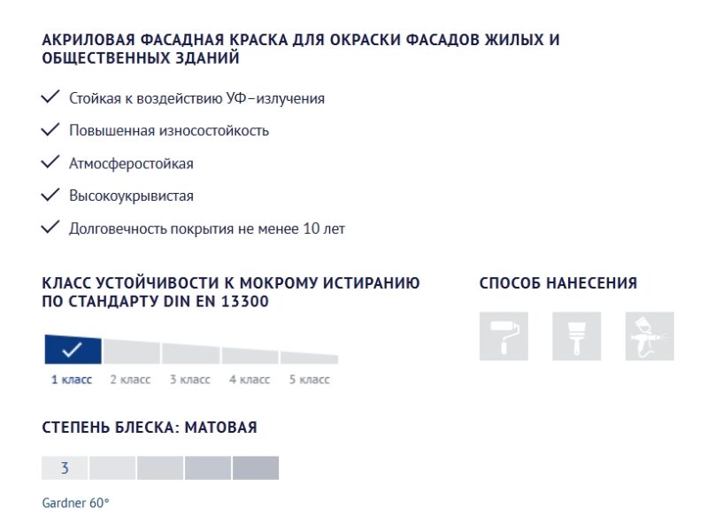 Olsta Exterior Acrilic Краска фасадная акриловая