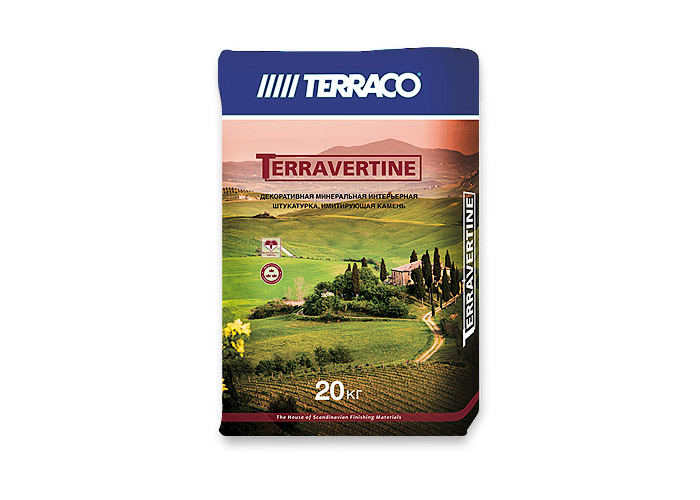 Terracco Terravertine штукатурка декоративная на акриловой основе