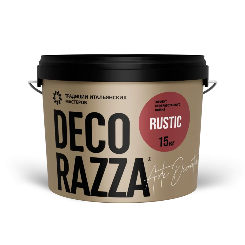 Decorazza Rustic фактурная штукатурка с эффектом состаренной стены