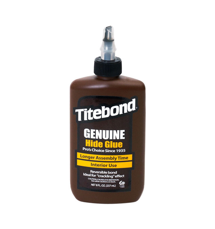 Titebond Liquid Hide Wood Glue протеиновый клей для древесины с эффектом состарившегося дерева