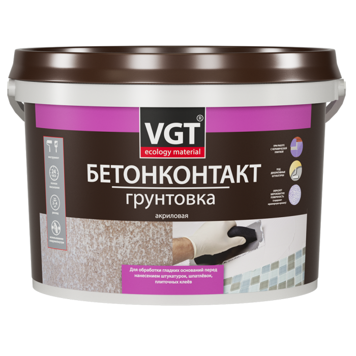 VGT Грунтовка акриловая «Бетонконтакт» ВД-АК-0301