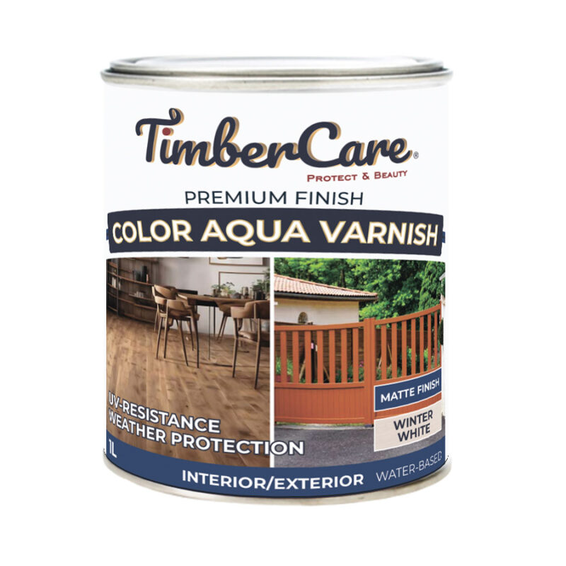 TimberCare Color Aqua Varnish Акриловый цветной лак на водной основе