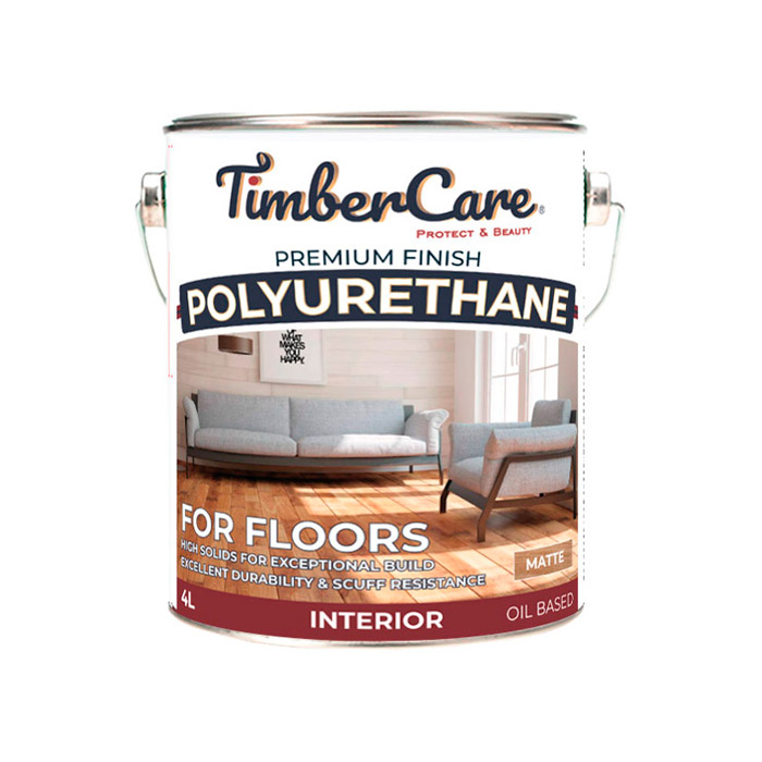 TimberCare Polyurethane Полиуретановый износостойкий лак для пола
