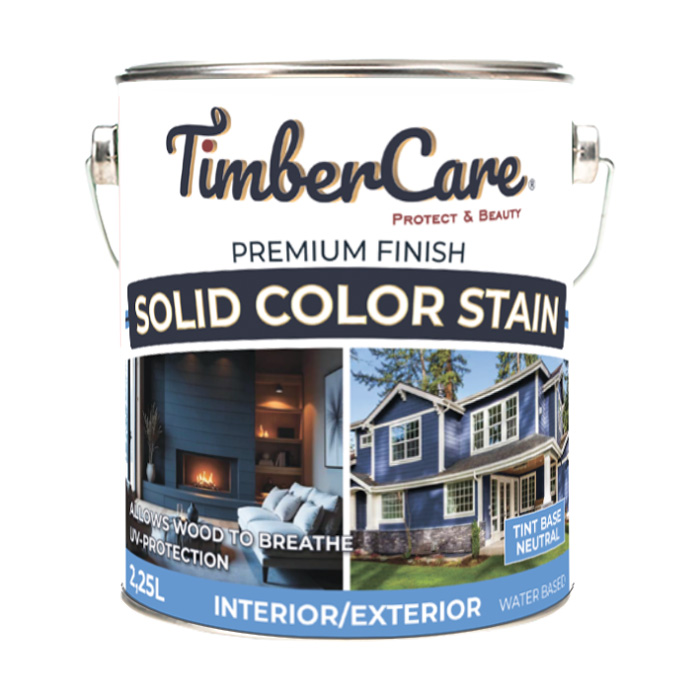 TimberCare Solid Color Stain Суперстойкое кроющее покрытие для деревянных поверхностей