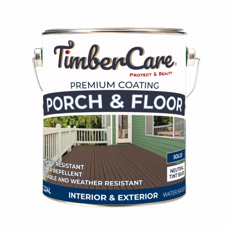 TimberCare Porch&Floor Суперизносостойкая кроющая пропитка для фасадов и террас
