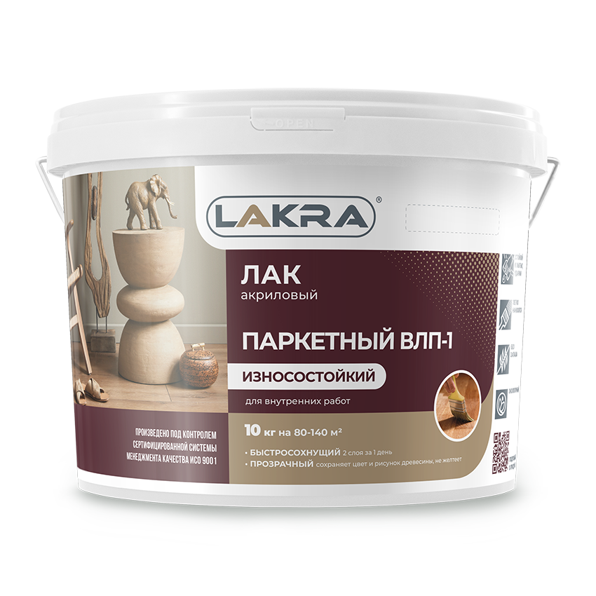 Lakra Лак паркетный акриловый ВЛП-1