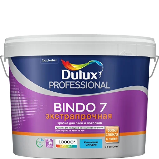 Dulux Bindo 7 Латексная краска для стен и потолков