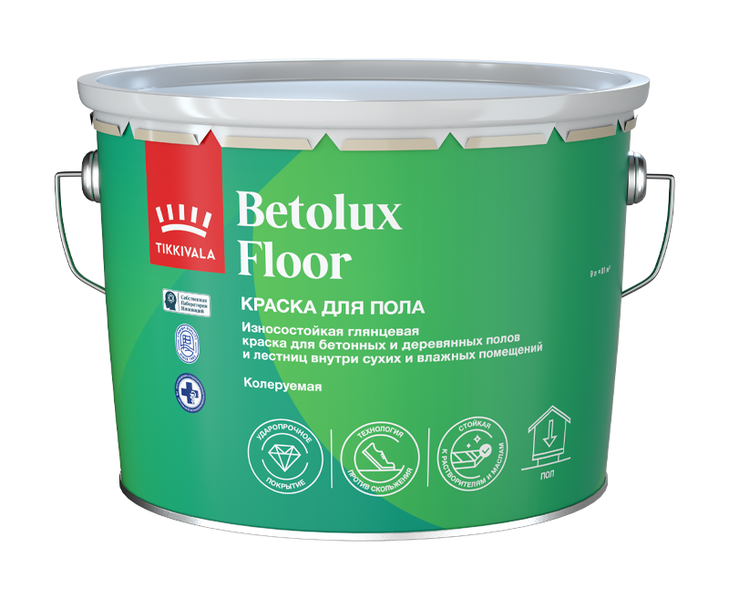 Tikkivala Betolux Floor Алкидно-уретановая краска для пола