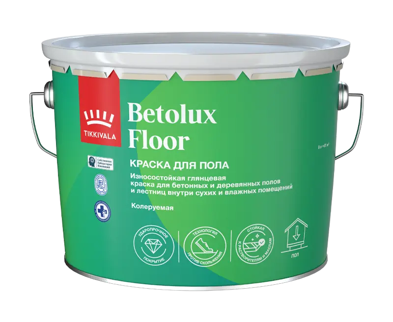 Tikkivala Betolux Floor Алкидно-уретановая краска для пола