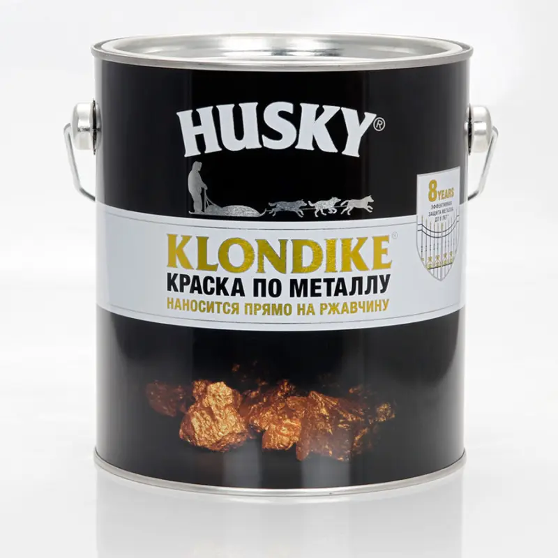Husky Klondike Молотковая краска по металлу
