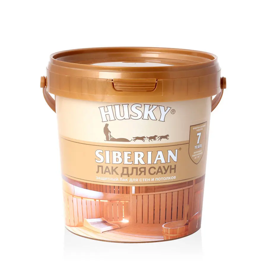 Husky Siberian Акриловый лак для саун