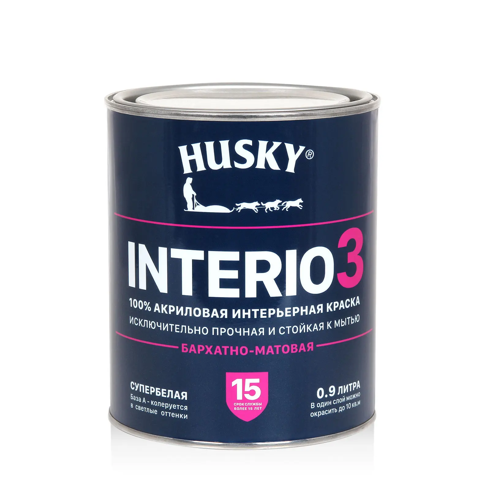 Husky Interio 3 бархатно-матовая интерьерная краска