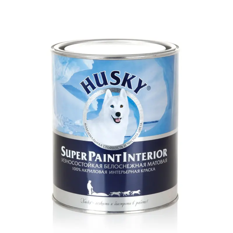 Husky Super Paint Interior Суперстойкая интерьерная краска