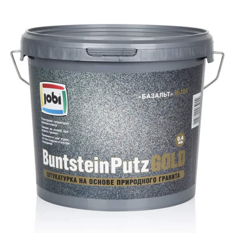 Jobi Гранитная декоративная штукатурка  BuntsteinPutz Gold
