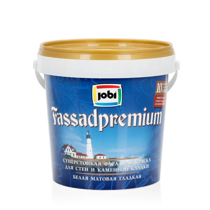 Jobi Fassad Premium Фасадная суперстойкая краска