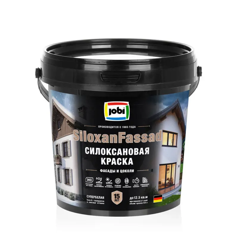 Jobi Siloxan Fassad Фасадная силоксановая краска